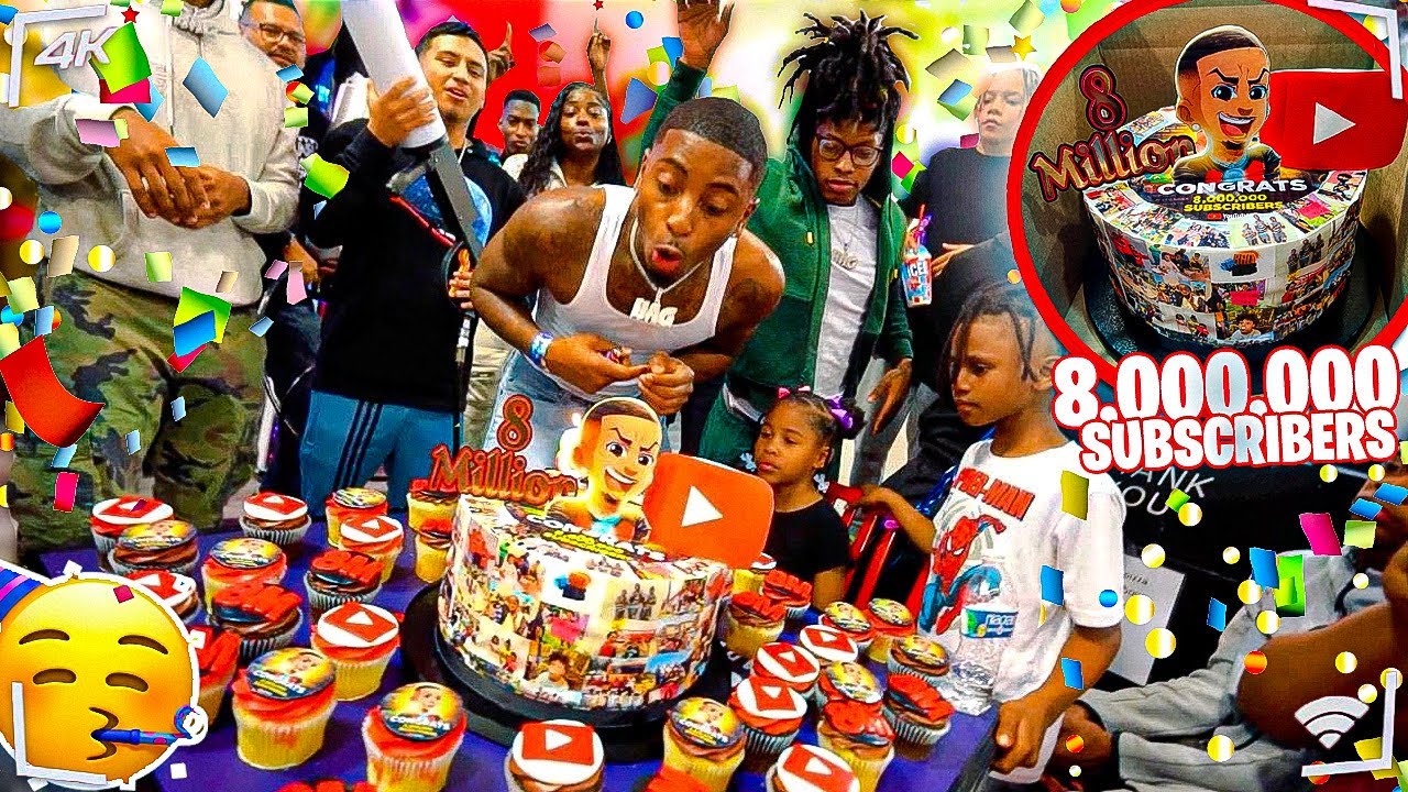 We Rented Out The TRAMPOLINE PARK For The 8M SUB PARTY & AARON Found LOVE!😍