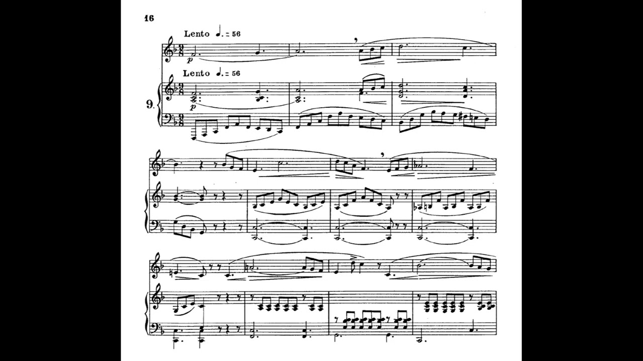 Giuseppe Concone – Lezione Op. 9 N. 9 - Base al pianoforte