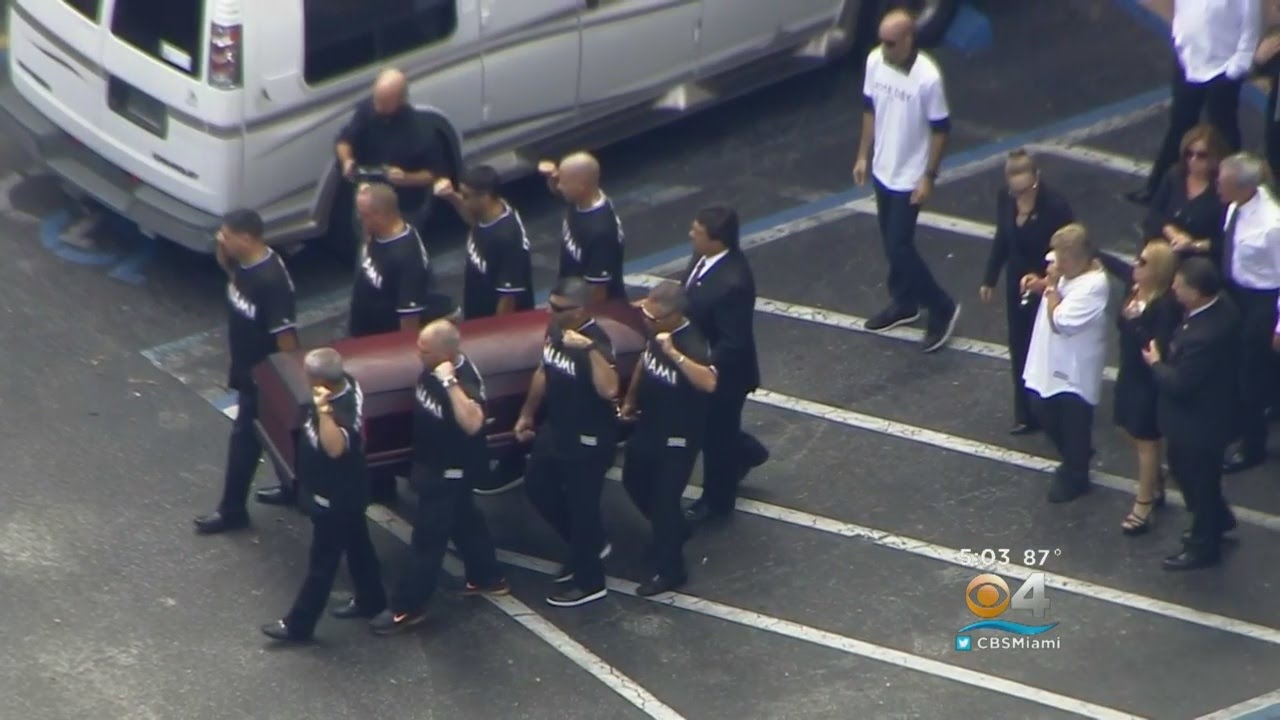 Family, Community Join In Procession For Marlins Ace Jose Fernandez