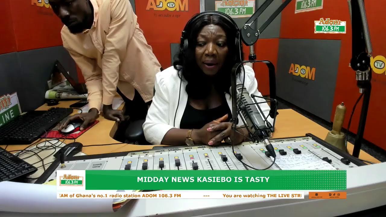 Midday News Kasiebo Is Tasty on Adom 106.3 FM (14-10-25)
