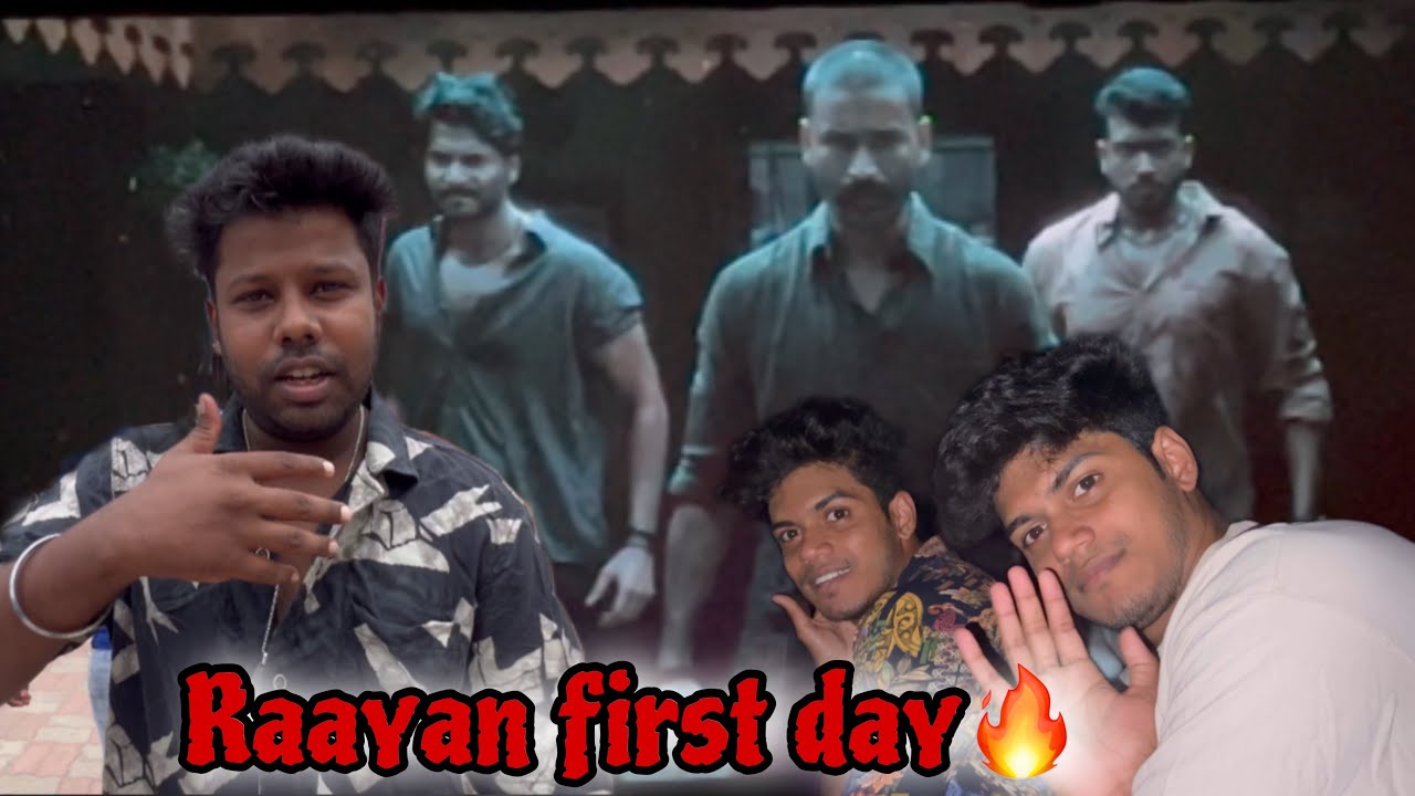 Raayan Movie pathachu 🔥First day First show 😍 #july262024 - Analskyb Analdas