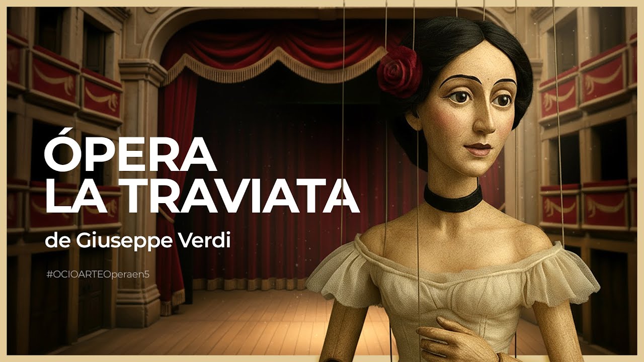 La Traviata en 5 minutos | Ópera en 5 🥂 #latraviata #verdi #violeta