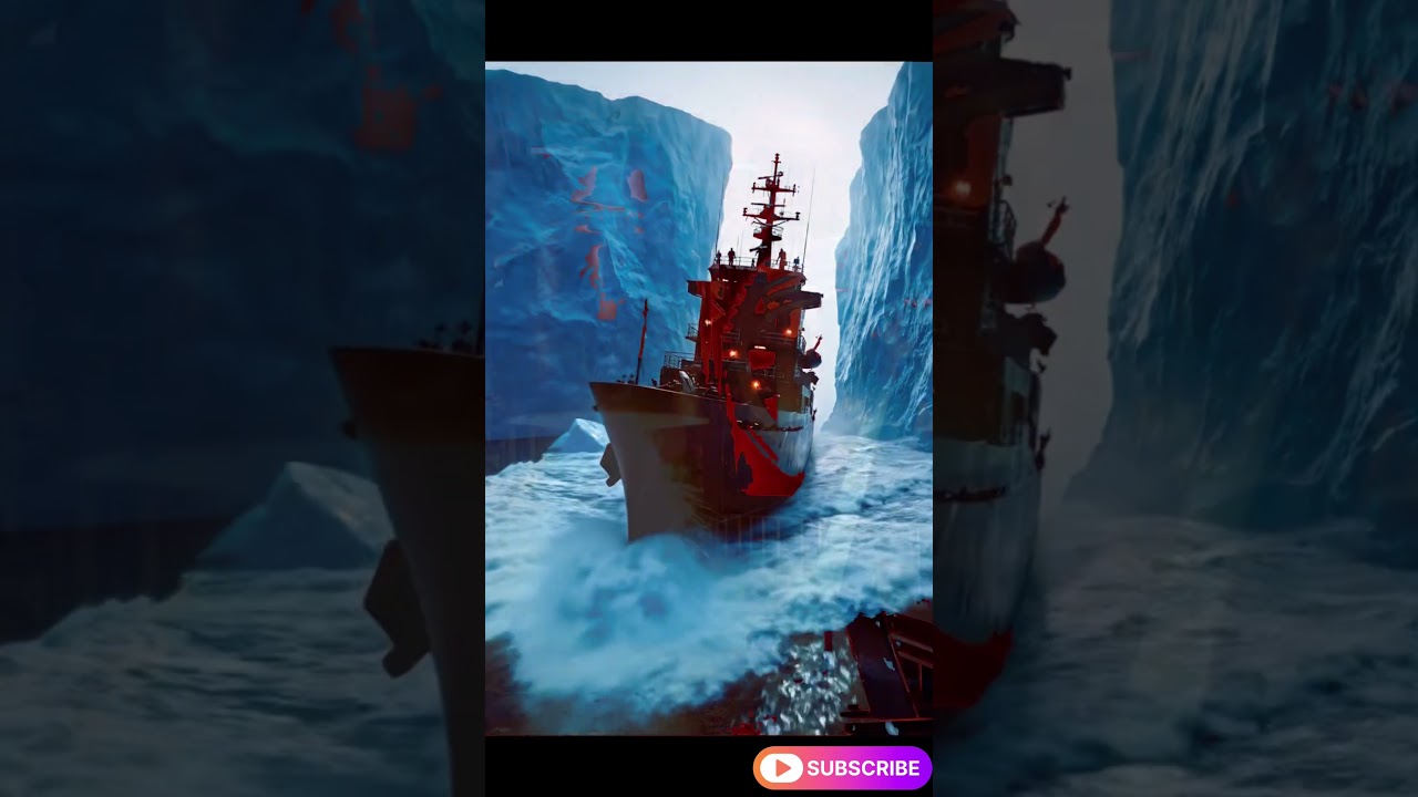 ⛴️How Ship Travels on Sea🌊 #ShipInStorm #OceanAdventure #CinematicNature