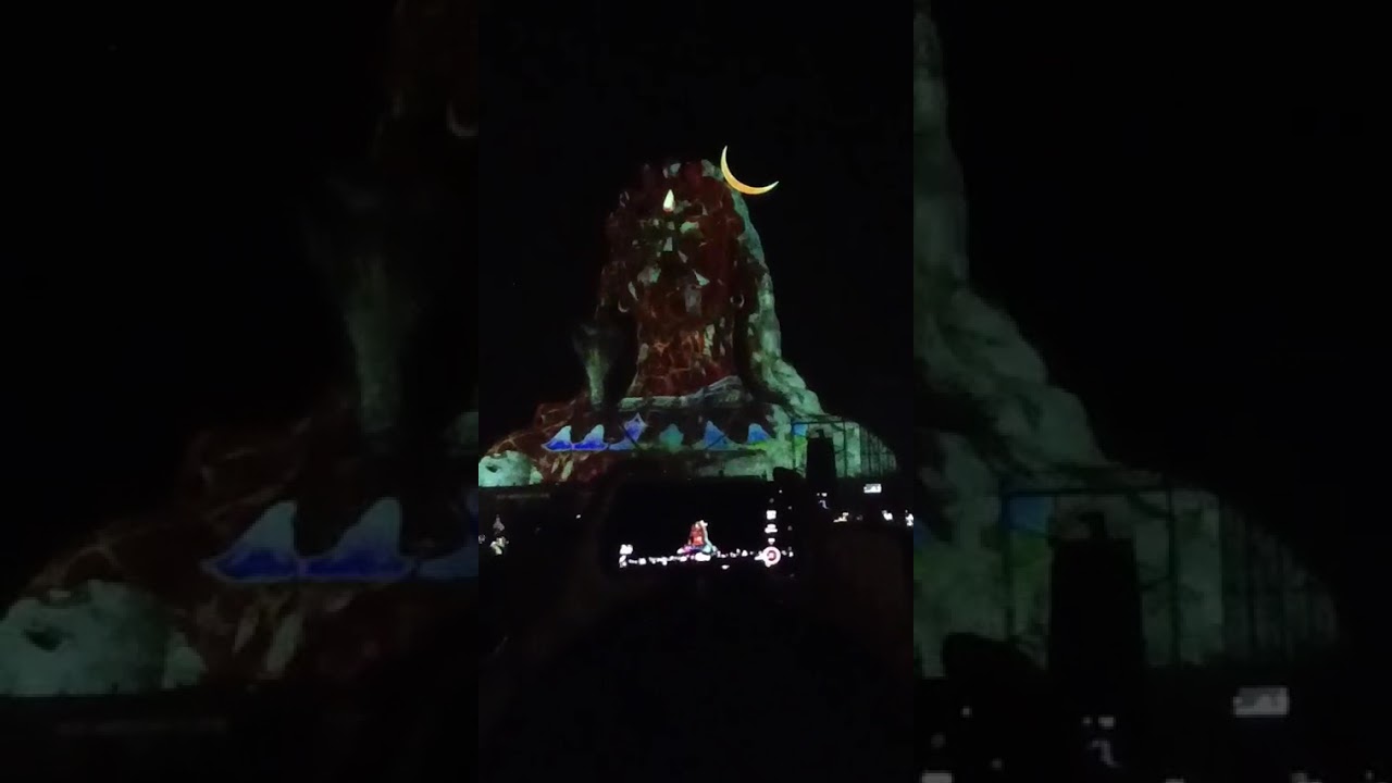 Isha foundation Shivratri Celebration har har  Mahadev 🙏🙏 #omnamahshivaya 