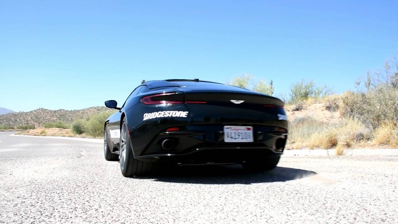 Aston Martin DB11 Hot Climate Test Vehicle Acceleration