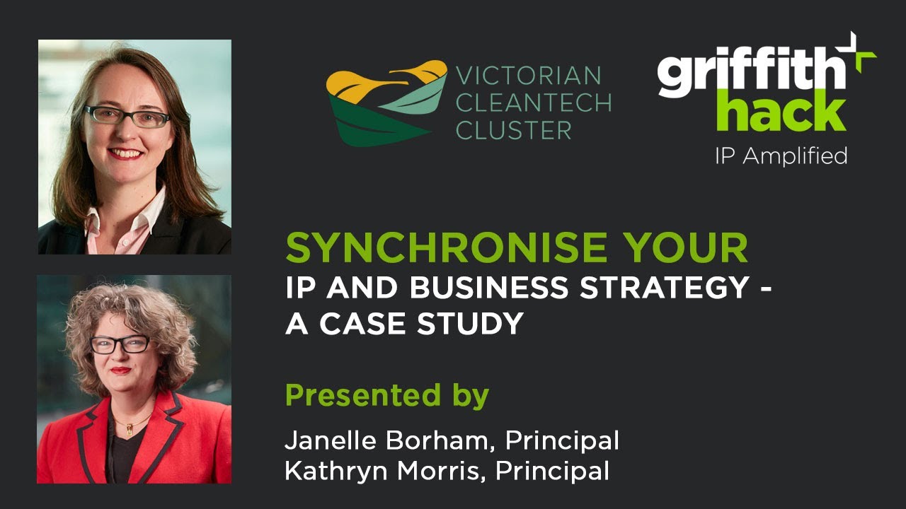 Intellectual Property 101 Webinar: Synchronise your IP and Business Strategy - A Case Study