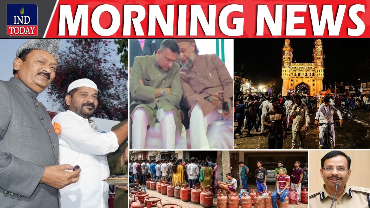 IND Today Hyderabad Morning news | News Bulletin | March 16, 2026
