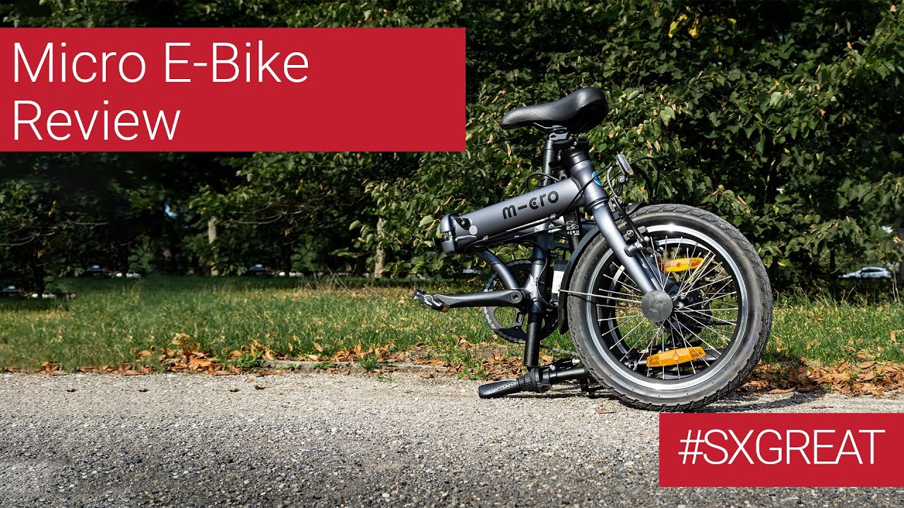 Micro E-Bike im Test - radeln mit E-Unterstützung 🚲⚡️ | Deutsch | HD  | #sxgreat