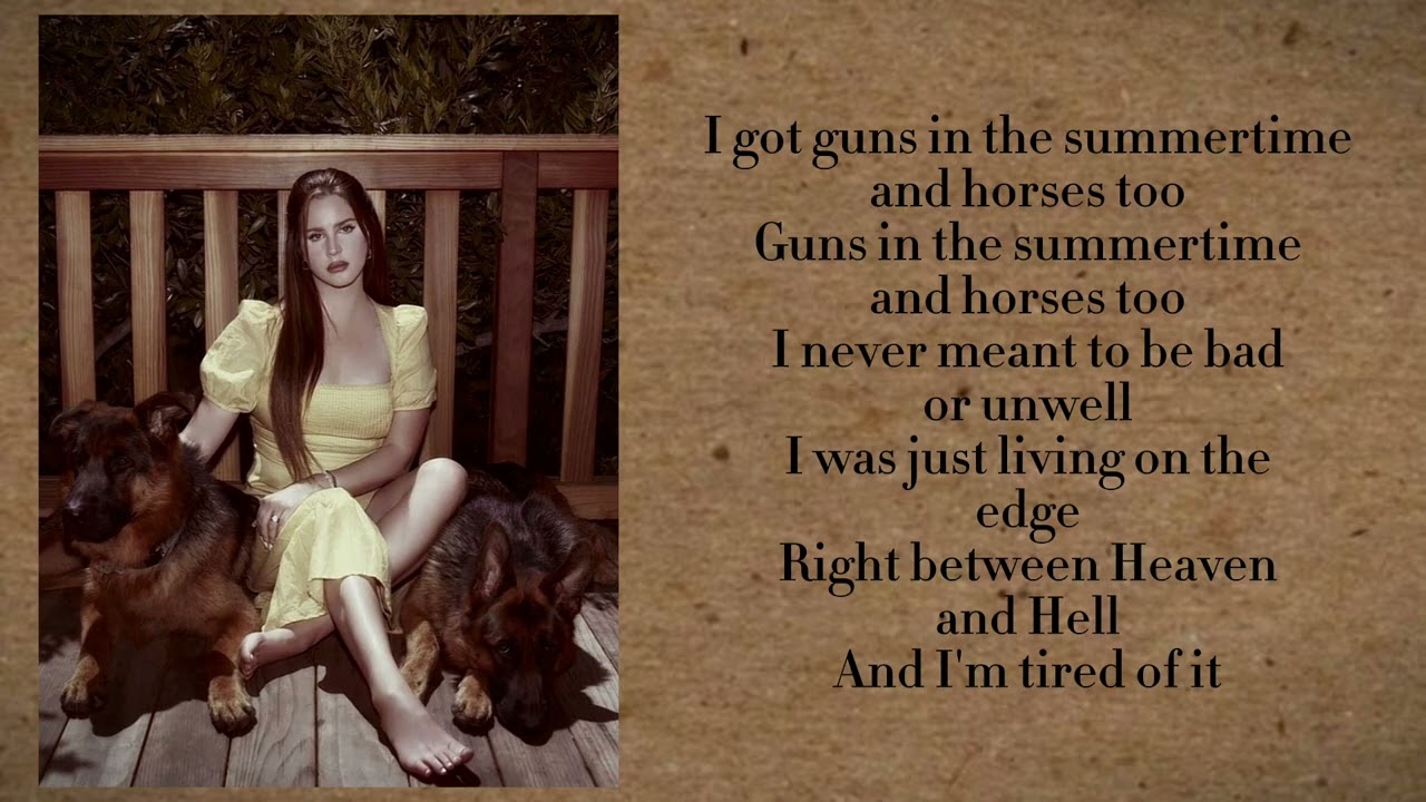 Lana Del Rey - Living Legend (Lyrics)