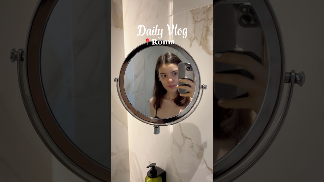 Day with me in Rome ✨ #shorts #dailyvlog #masterstudent