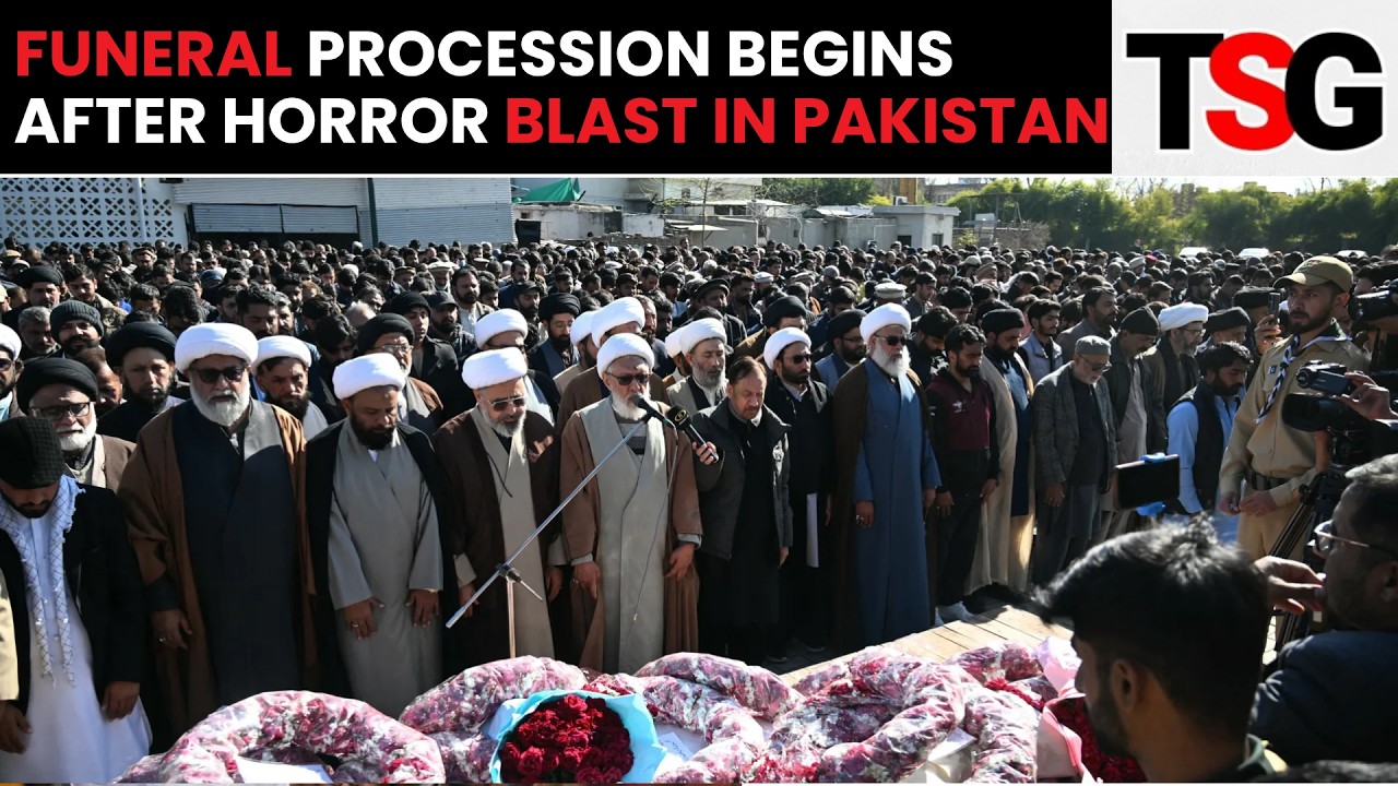 Funeral Held for Victims of Deadly Pakistan Suicide Bombing That Killed 17 | TSG