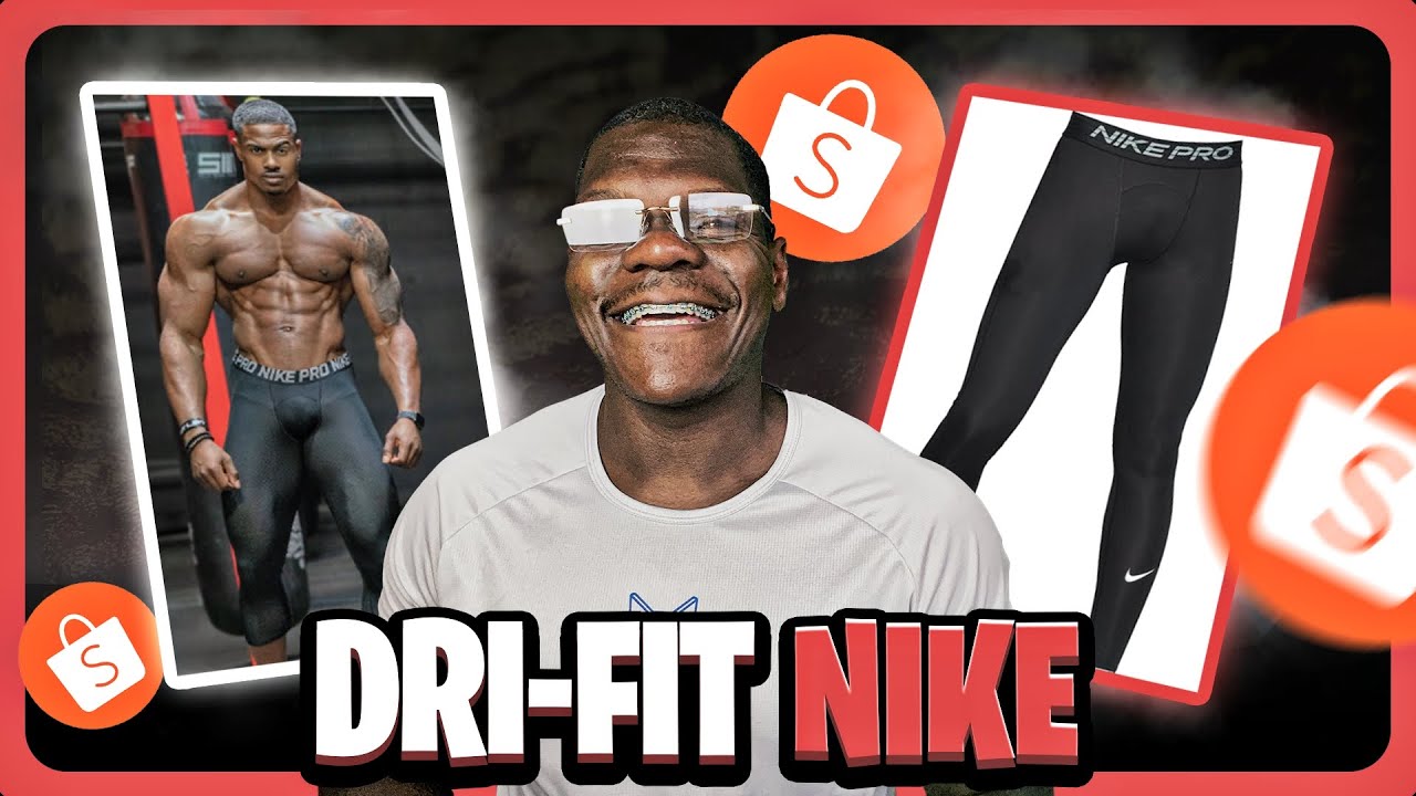 Calça Compressão Dri-Fit Shopee Vale a pena ? Nike Pro