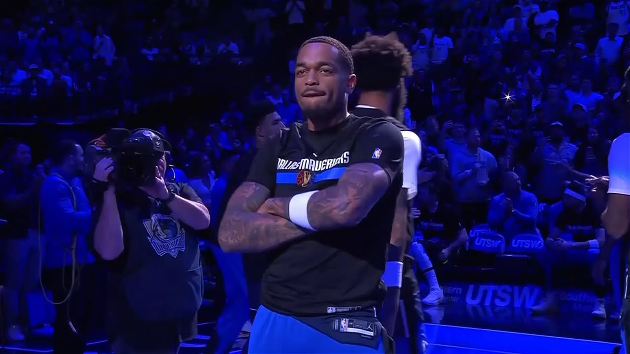 Dallas Mavericks Intro 2024 NBA Cup - Starting Lineup Intro