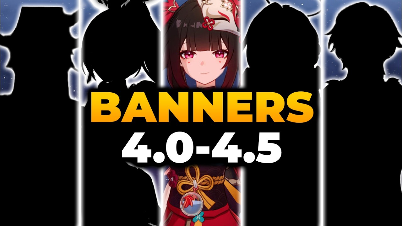 HSR ALL UPDATED BANNERS ROADMAP CHANGES 4.0-4.5 | Honkai Star Rail, Star Rail, HSR 4.0, HSR Banners
