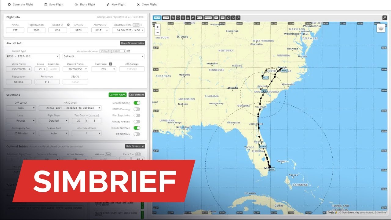 How to Make a Flight Plan in SimBrief