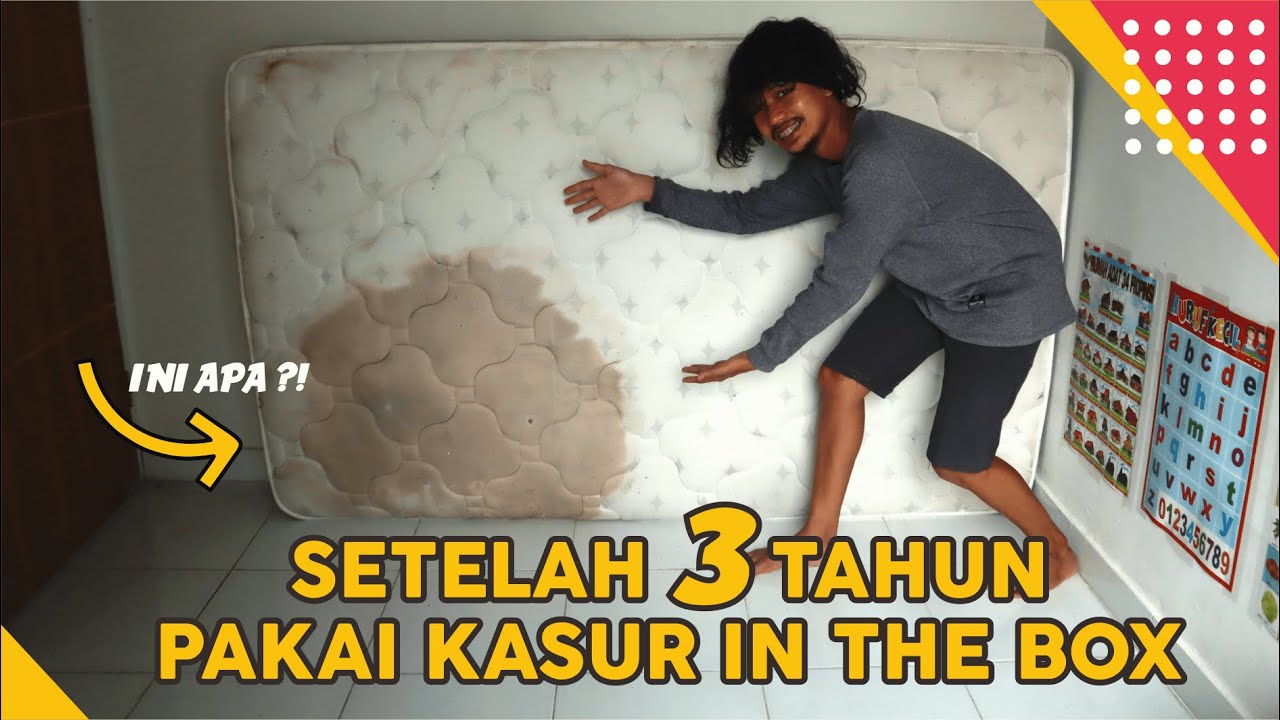 REVIEW KASUR IN THE BOX SETELAH 3 TAHUN PEMAKAIAN, BEGINI KONDISINYA SEKARANG