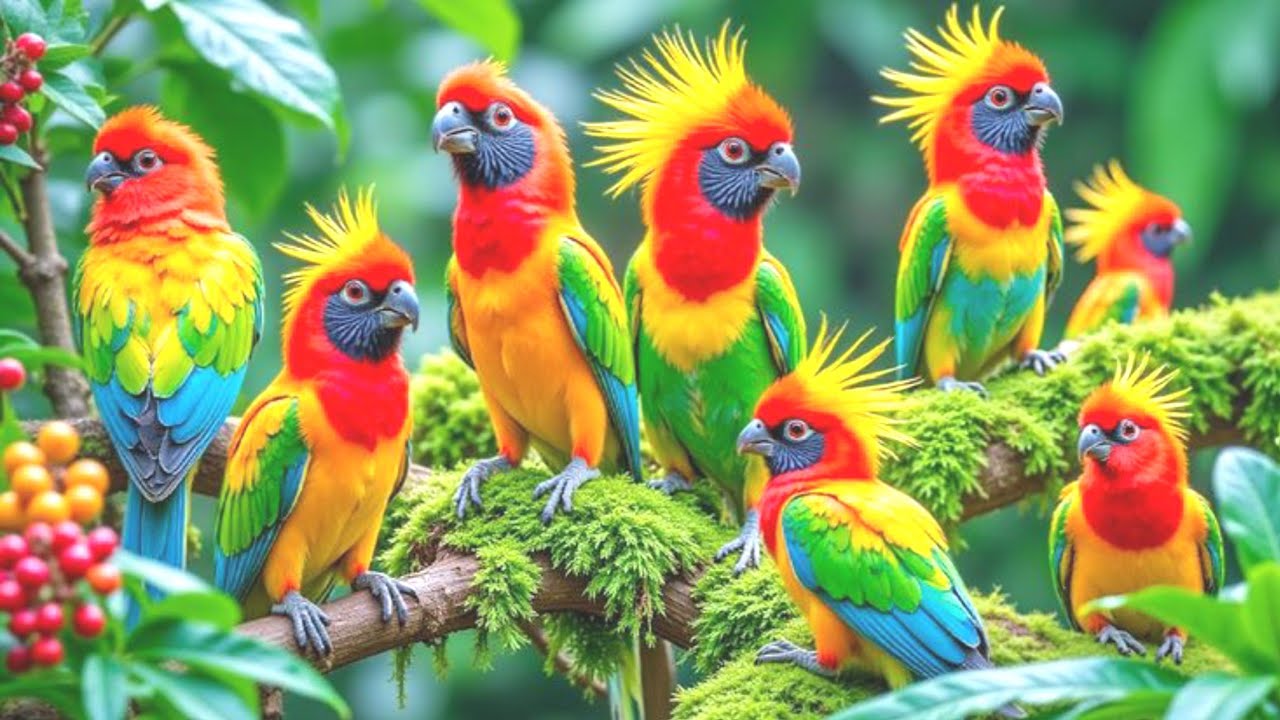 The Hidden Beauty of Wild Birds in Spring Wonderland