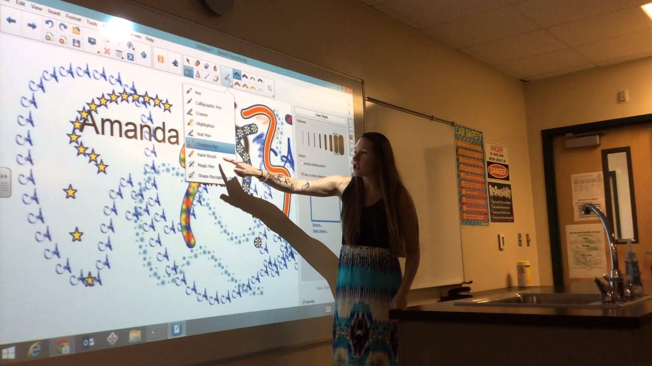 SMART LightRaise Interactive Projector & Notebook Software Basics by Amanda McLaughlin CCS Orlando