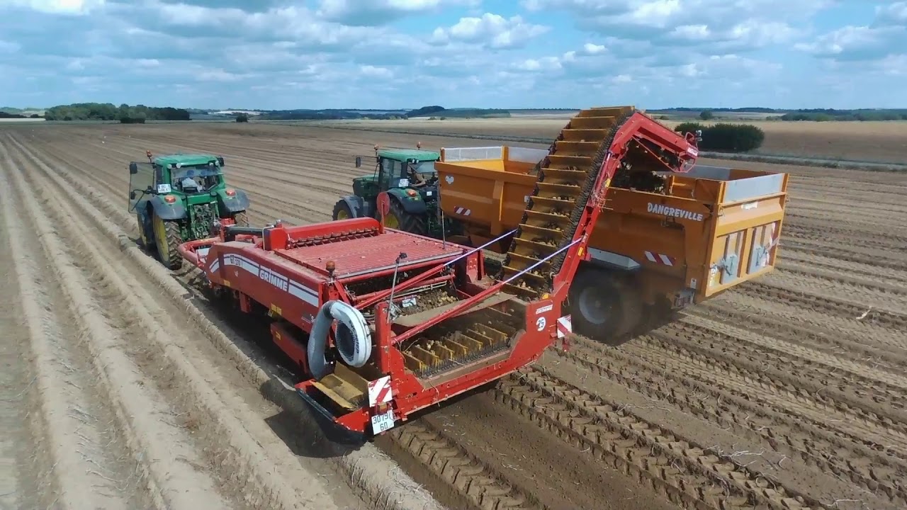 Arrachage avec la grimme GT170