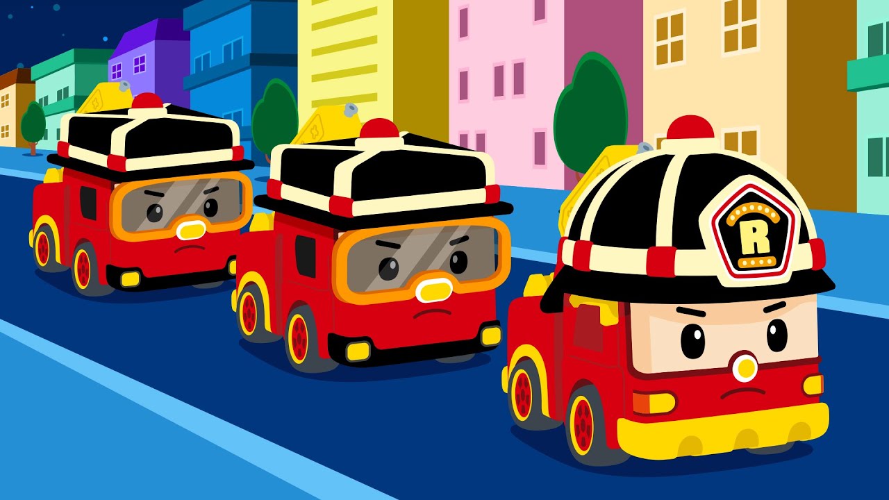 I am a Firefighter│POLI 10 Minute Songs│Fire Truck Song│Roy Song│Robocar POLI - Nursery Rhymes
