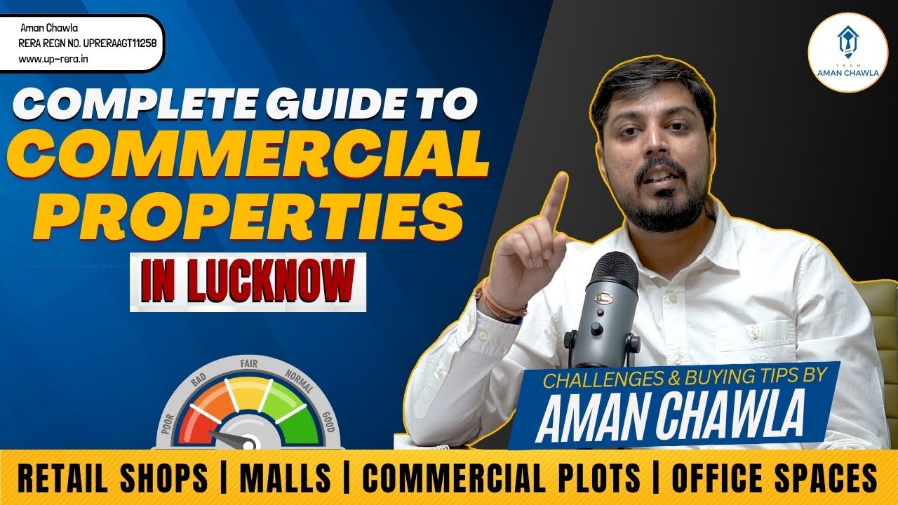 Commercial Properties in Lucknow: LDA Plots | Retail Shop & Office Spaces Buying Tips | 9118388999