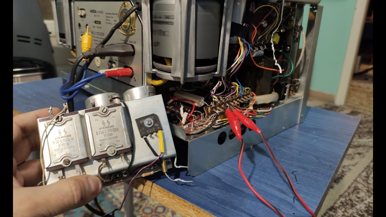 Revox G36 rebuild the power supply, success this time