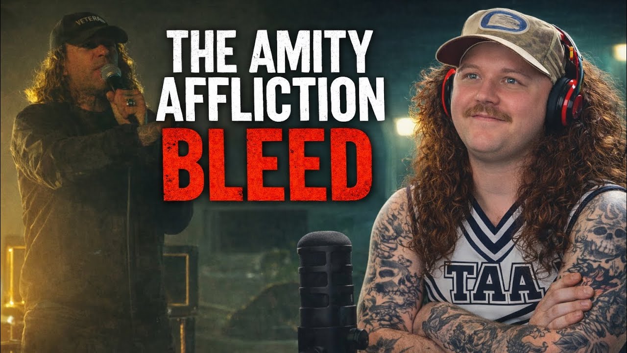 Heavier than I expected. | The Amity Affliction - Bleed REACTION