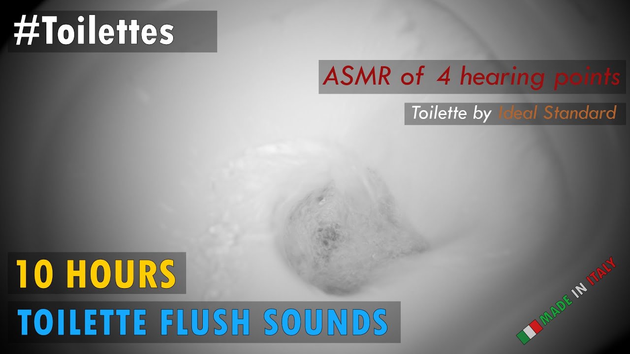 Toilette |  10 hours of toilet flush sounds 4 hearing points for relaxing, sleeping, insomnia relief