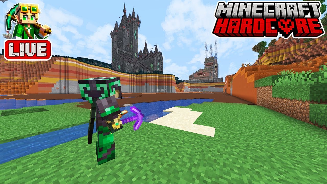 🔴 LIVE 🔴 Digging Out a New Fallout-Inspired Area in my 53,600 Day Hardcore Minecraft World