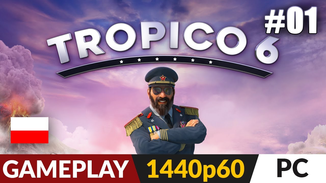 Tropico 6 PL #1 🌴 Misja 1 (LIVE) 🥥 Historia Penultimo