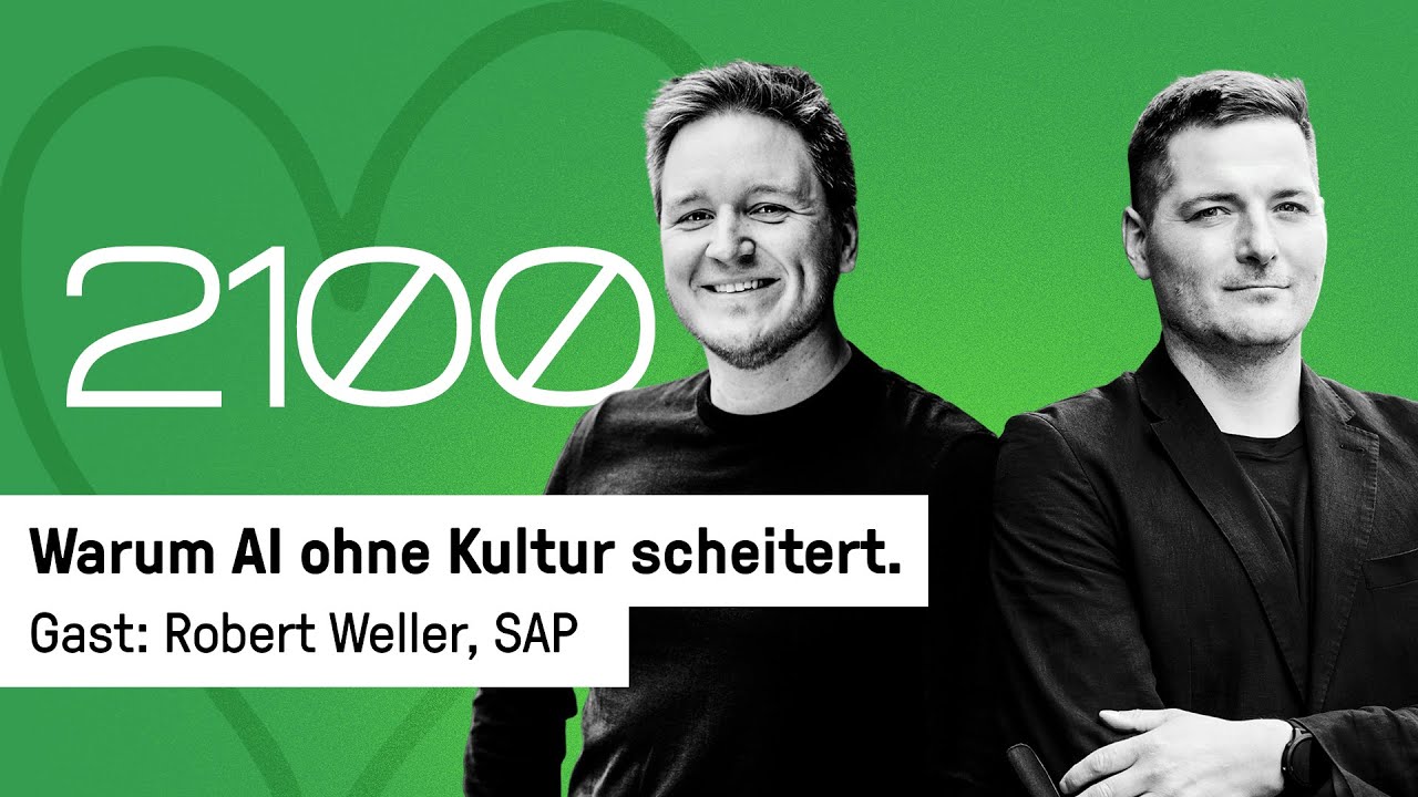 Warum AI ohne Kultur scheitert. Podcast mit Robert Weller von SAP