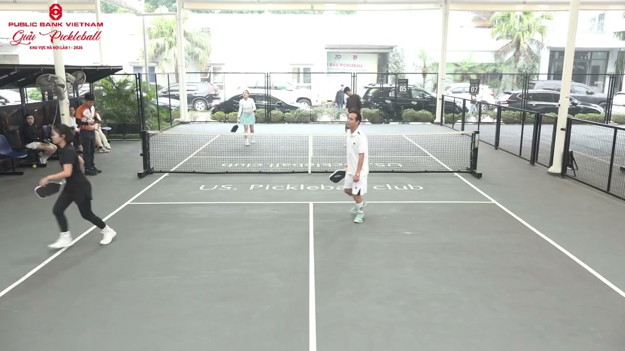 🎬ĐÔI NAM NỮ : TÚ - MỸ -vs- HUY - PHƯƠNG| Pickleball Public Bank Việt Nam KV HN lần I - 2026