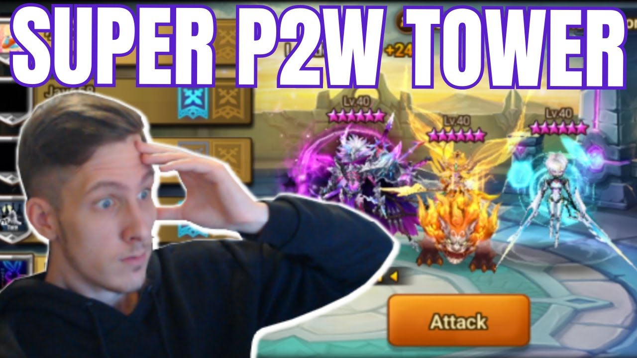 SOLOING A CRAZY LD TOWER (Summoners War Siege)