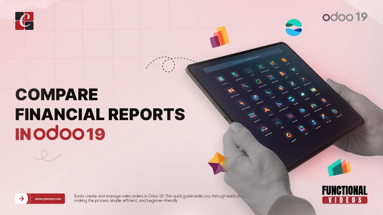 How to Compare Financial Performance Using Accounting Reports in Odoo 19 | Odoo Functional Tutorials