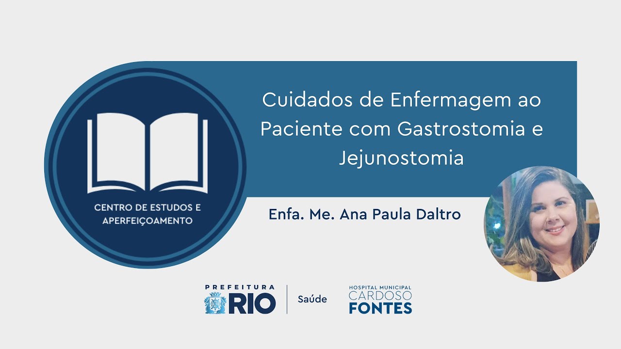 Cuidados de enfermagem ao paciente com gastrostomia e jejunostomia