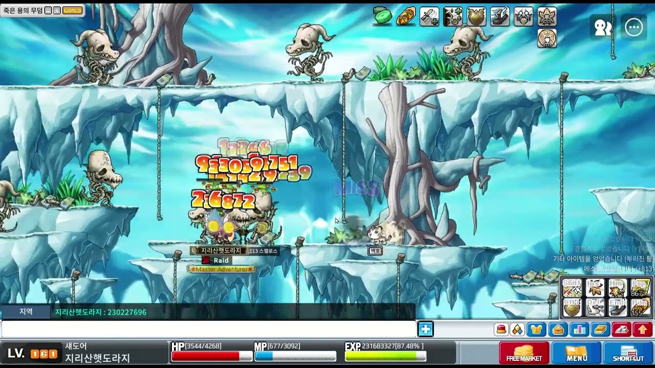 [NA Artale] lvl 161 Shadower skeles (exp 2.67m/10min)