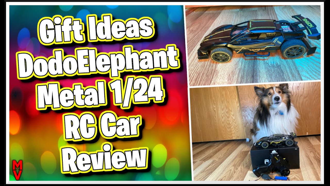 Gift Ideas DodoElephant Metal 1/24 RC Car Review || MumblesVideos Toy Product Review