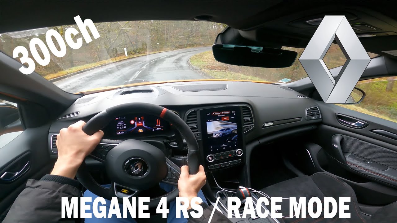 POV - PURE DRIVING MEGANE 4 RS - Country Roads