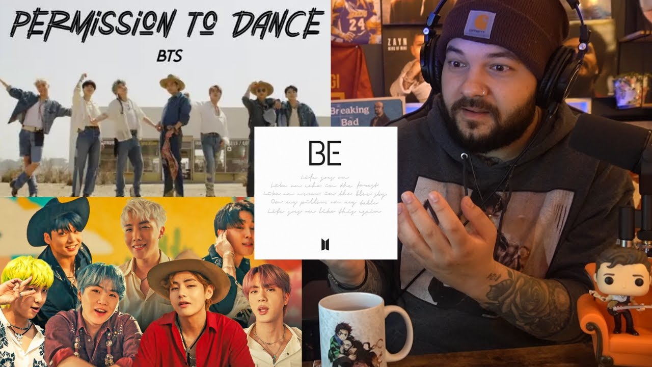 Listening to BTS for the FIRST TIME!! Permission to Dance & BE Album Reaction