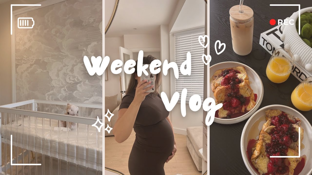 VLOG | French toast, baby’s room, dog park, IKEA, Dunelm, sorting baby boys clothes etc 
