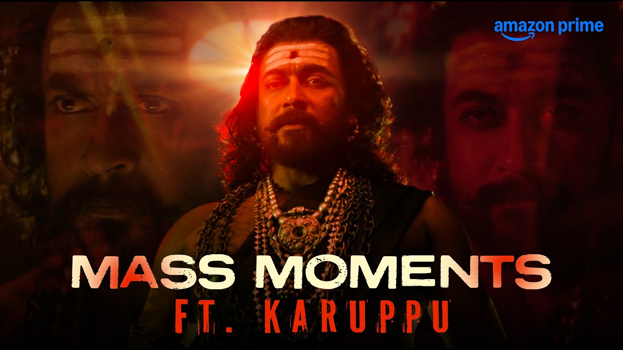 Iconic Mass Moments Of Karuppu 🔥 |  Suriya, RJ Balaji, Trisha Krishnan | Prime Video India