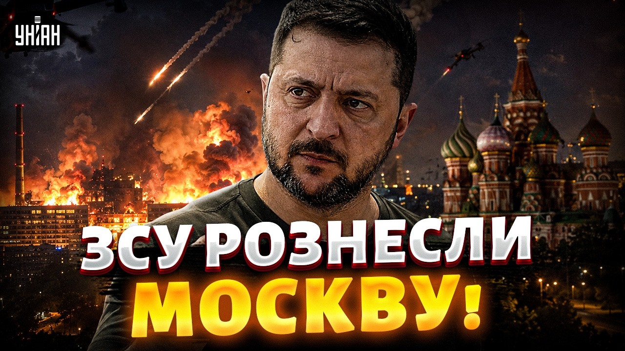 У Москві - ПЕКЛО! ЗСУ жорстко АТАКУВАЛИ Путіна: перша РЕАКЦІЯ Зеленського
