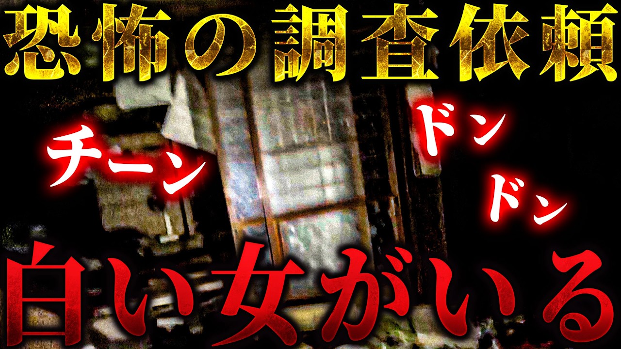 【心霊】白い女性がはっきり映りました... 調査依頼で訪れた怖すぎる廃墟... ここには絶対近づかないでください【りょうた君1人回】