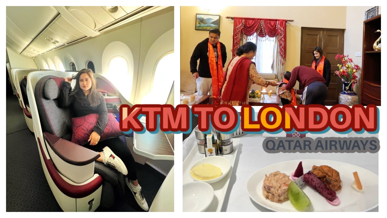 KTM TO LONDON VIA QATAR AIRWAYS