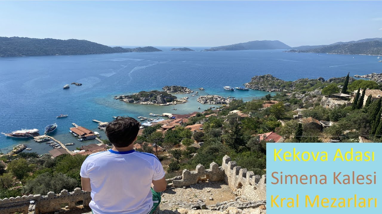 Antalya - Kekova Adası, Simena Kalesi #doğavedağlar