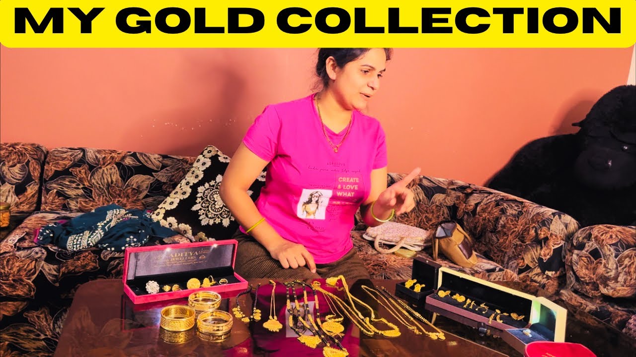 मेरा सोने का collection ॥latest डिज़ाइन ॥ कड्डा ॥ चैन ॥ गुथी ॥