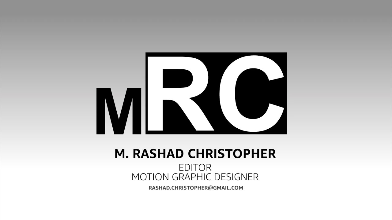 mRC Motion Graphics & 3D Reel