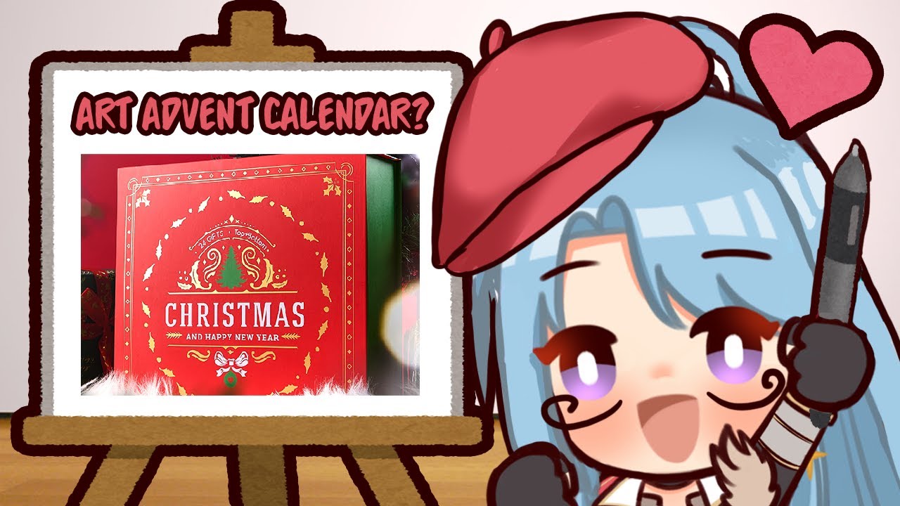 [Just Chatting/Art]  Let's Unbox Meeden Art Advent Calendar 2025! (Yuki & Yuna | Twin Vtubers)