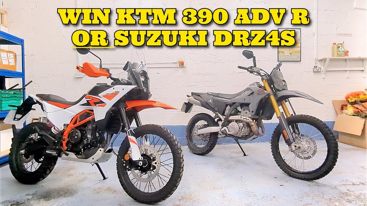 Обновление информации о розыгрыше: ВЫИГРАЙТЕ KTM 390 adv R ИЛИ Suzuki DRZ4S