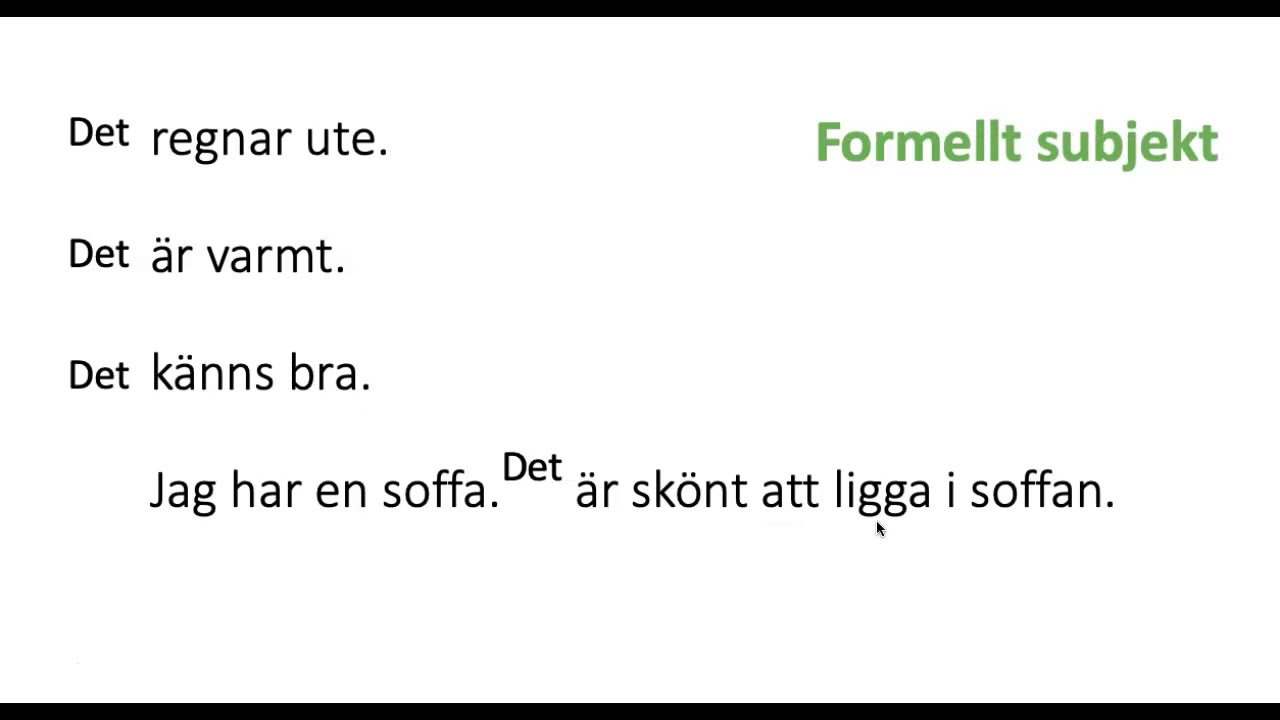 Det eller det?